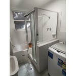 Australia Custom made framed U Shape 3 Sides shower screen (700-900)*(700-900)*(700-900)*1900